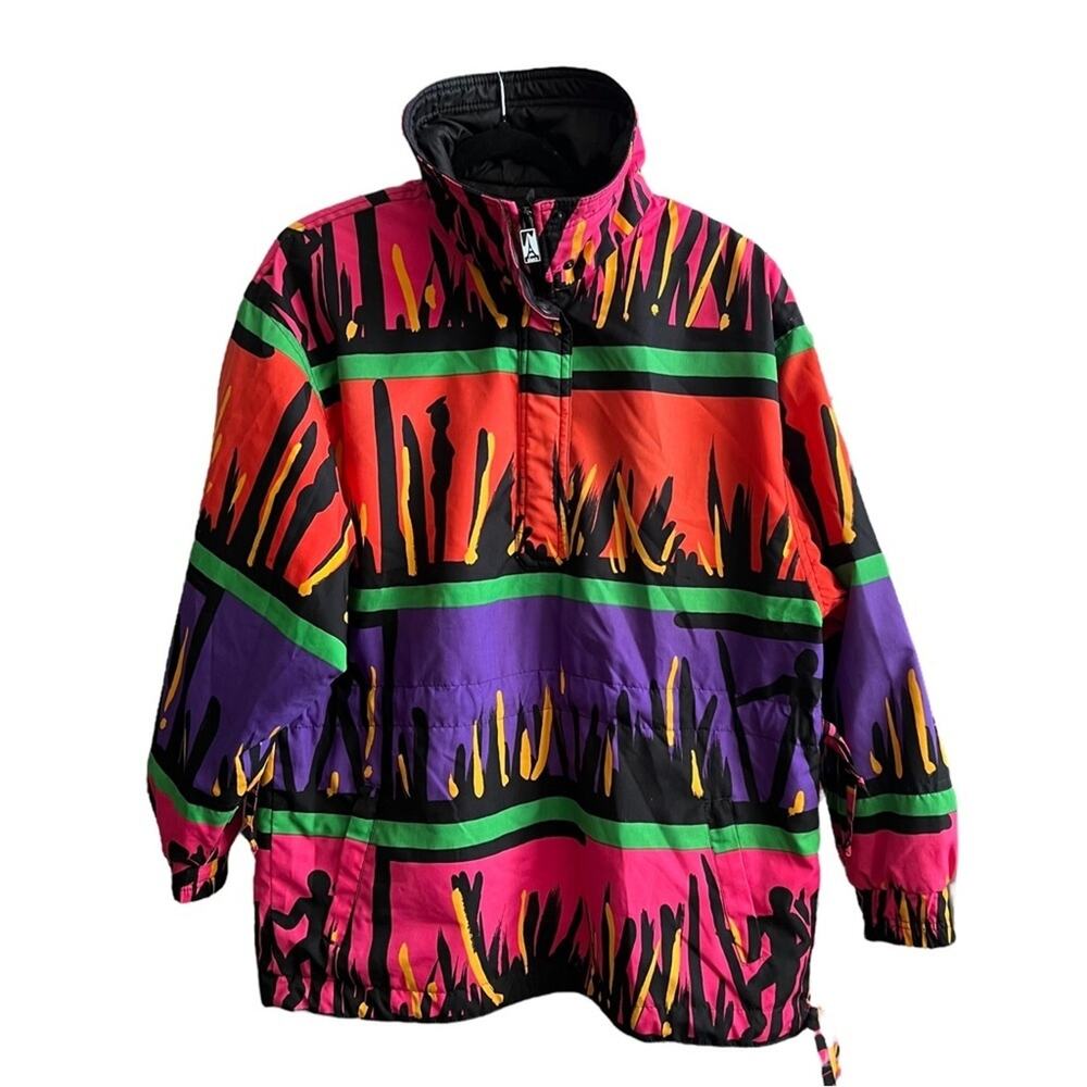 Skea Paris Vail Colorful Lightweight Ski Jacket Size 6